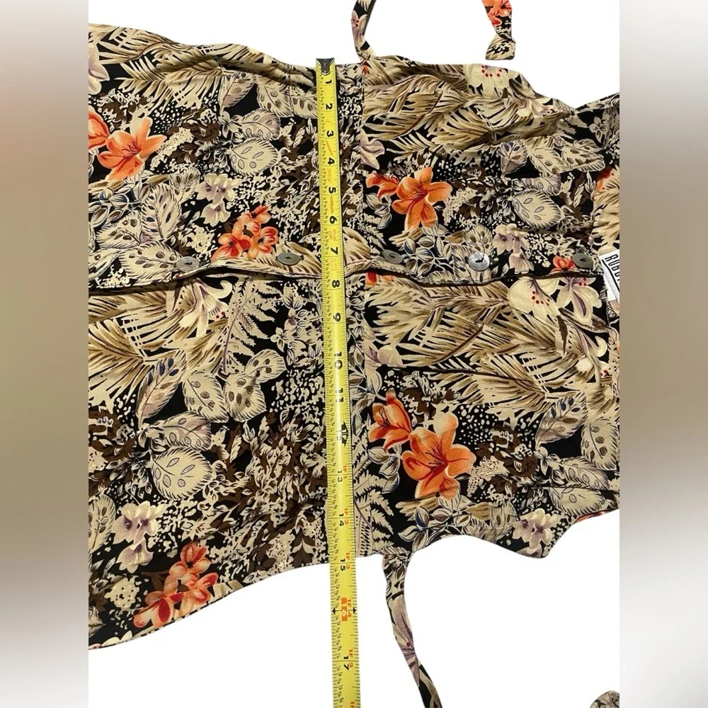 Floral Print Sleeveless Maxi Dress - Picture 6 of 6